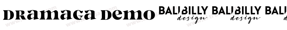 Dramaga Demo字体转换